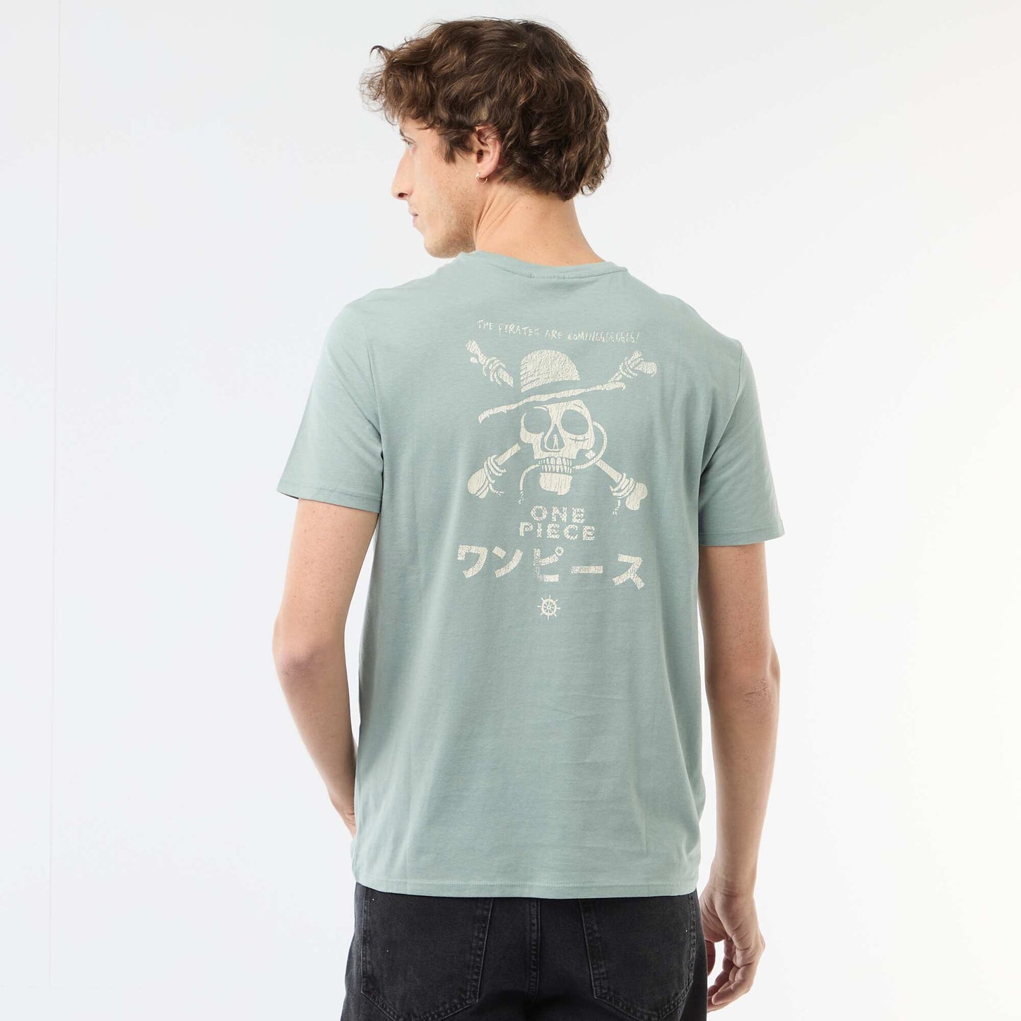 Camiseta estampada 'One Piece' AZUL