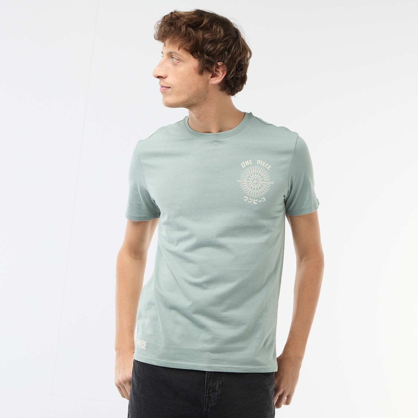 Camiseta estampada 'One Piece' AZUL