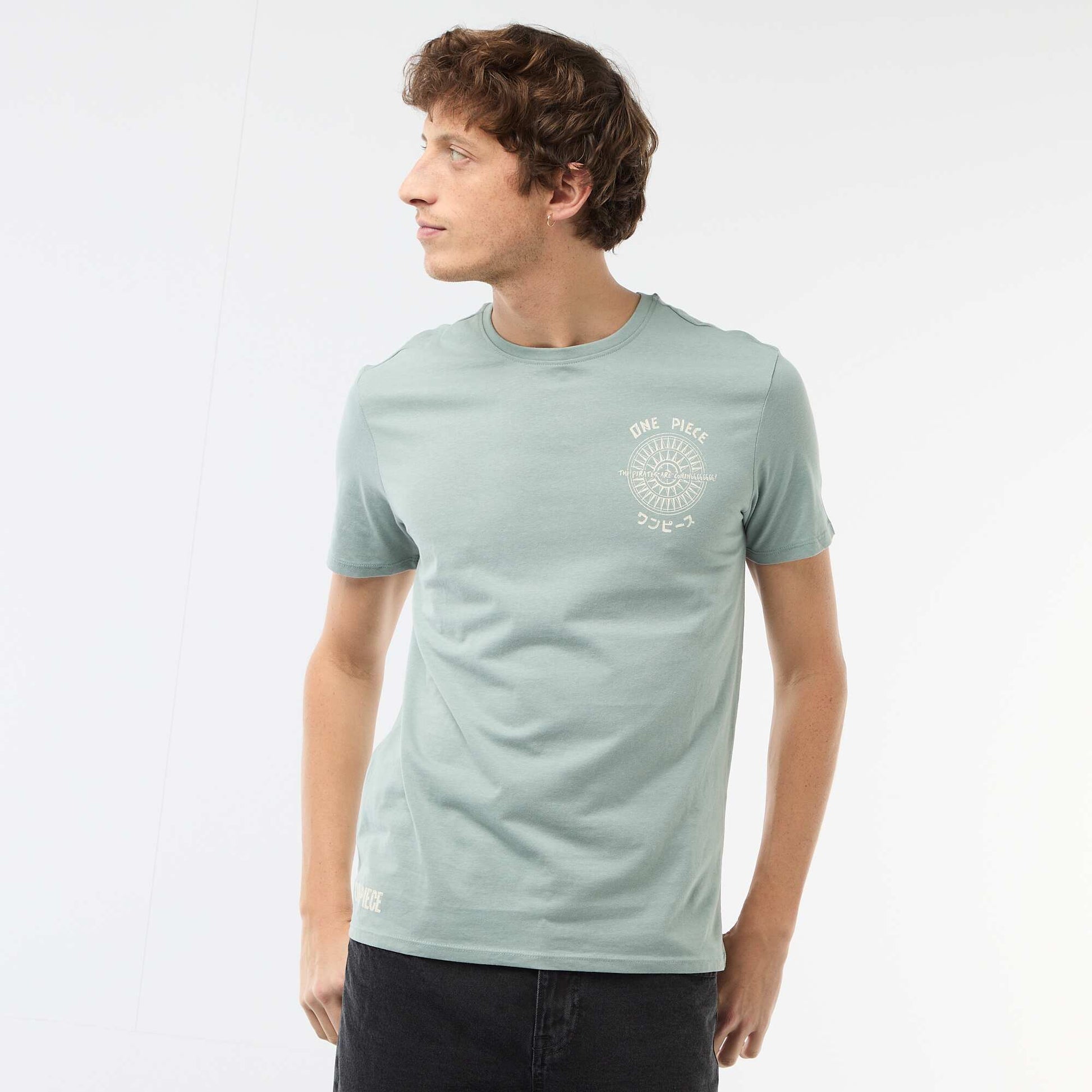 Camiseta estampada 'One Piece' AZUL