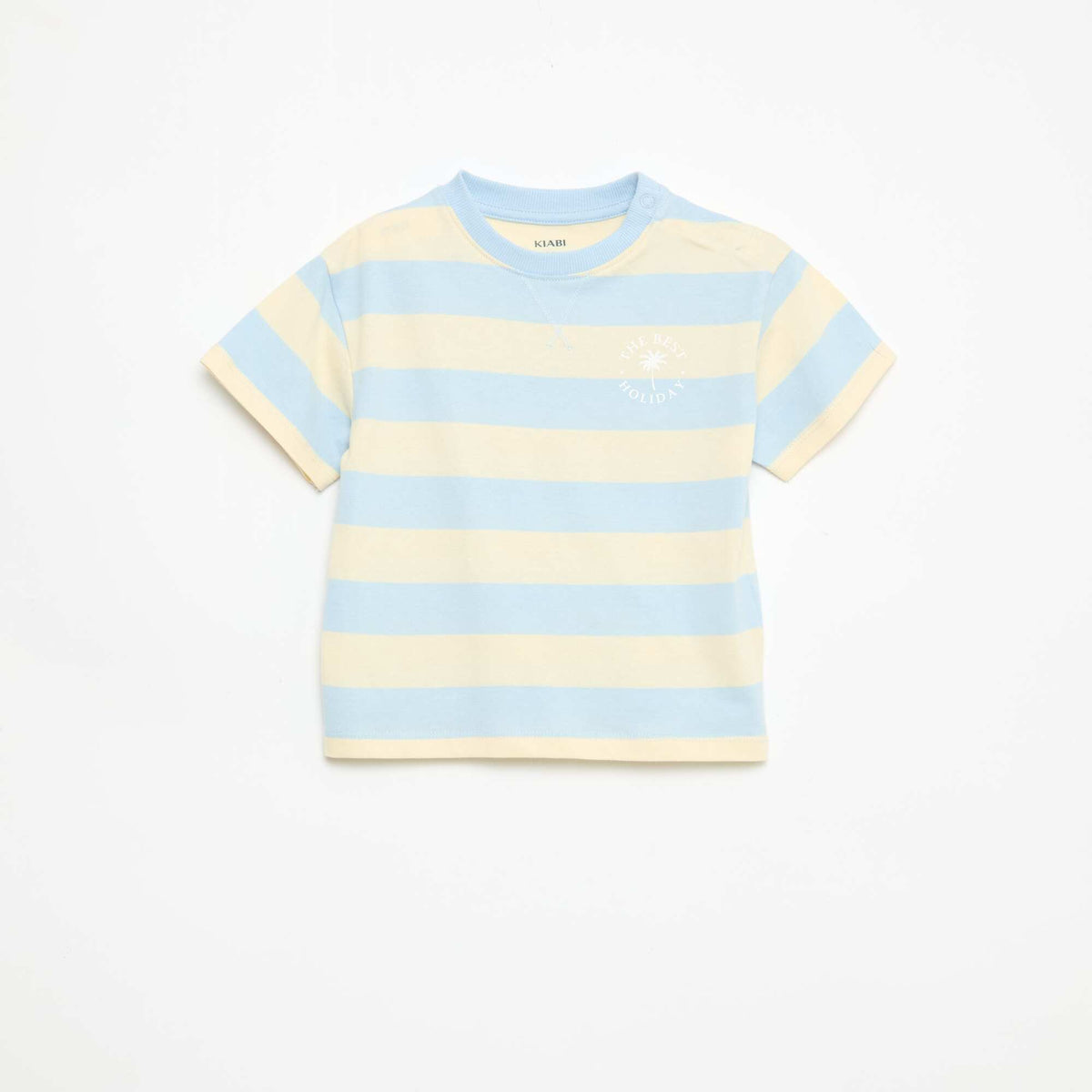 Conjunto de pijama corto camiseta + pantalón corto - 2 piezas AZUL