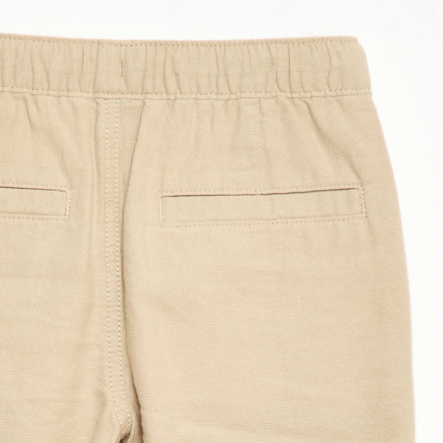 Pantalón de lino mezclado BEIGE