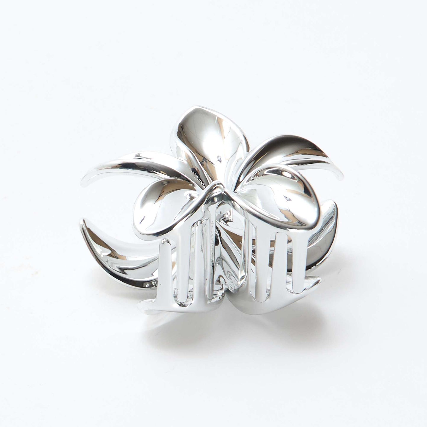 Pinza para el cabello en forma de flor GRIS