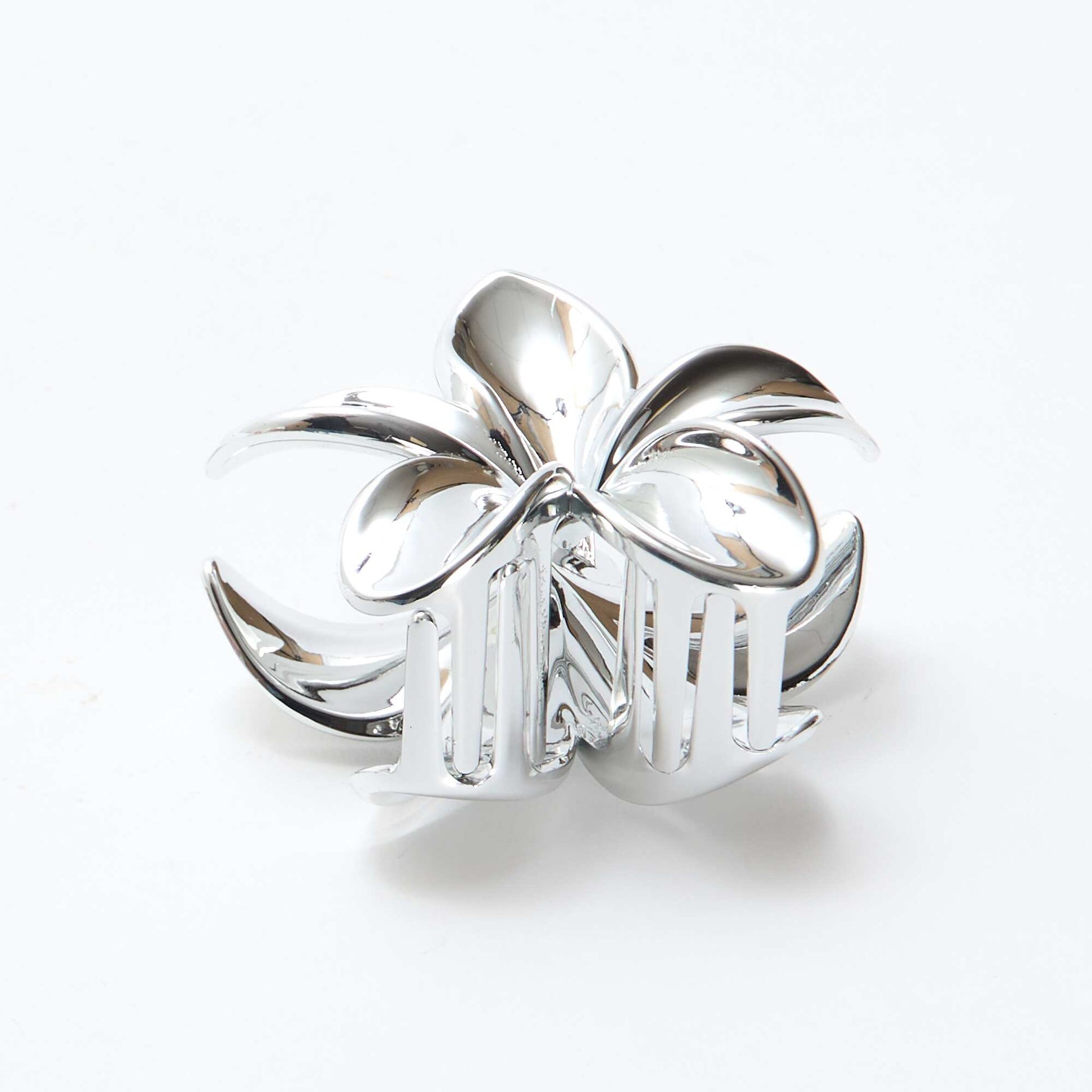 Pinza para el cabello en forma de flor GRIS