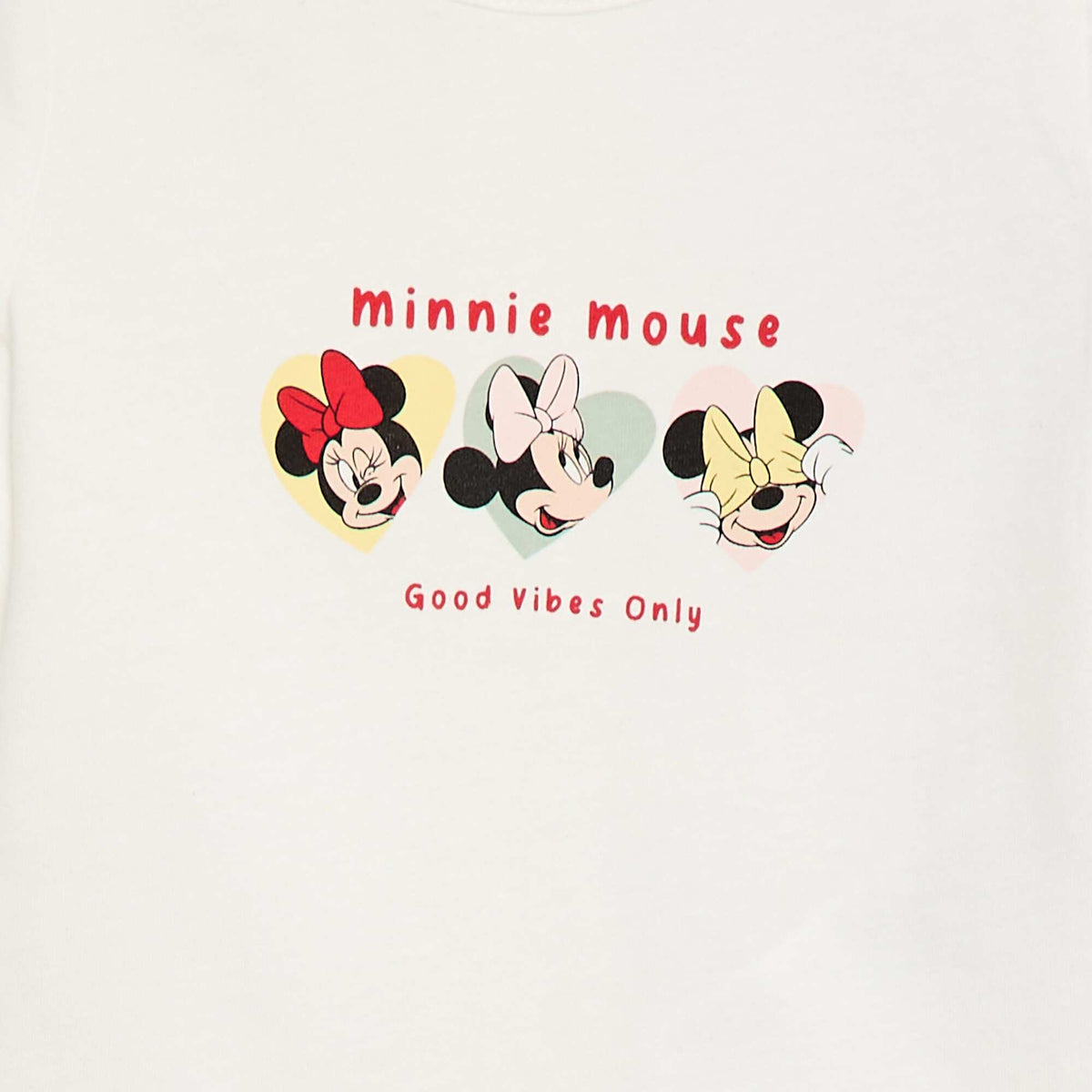 Camiseta 'Disney' de manga corta BLANCO