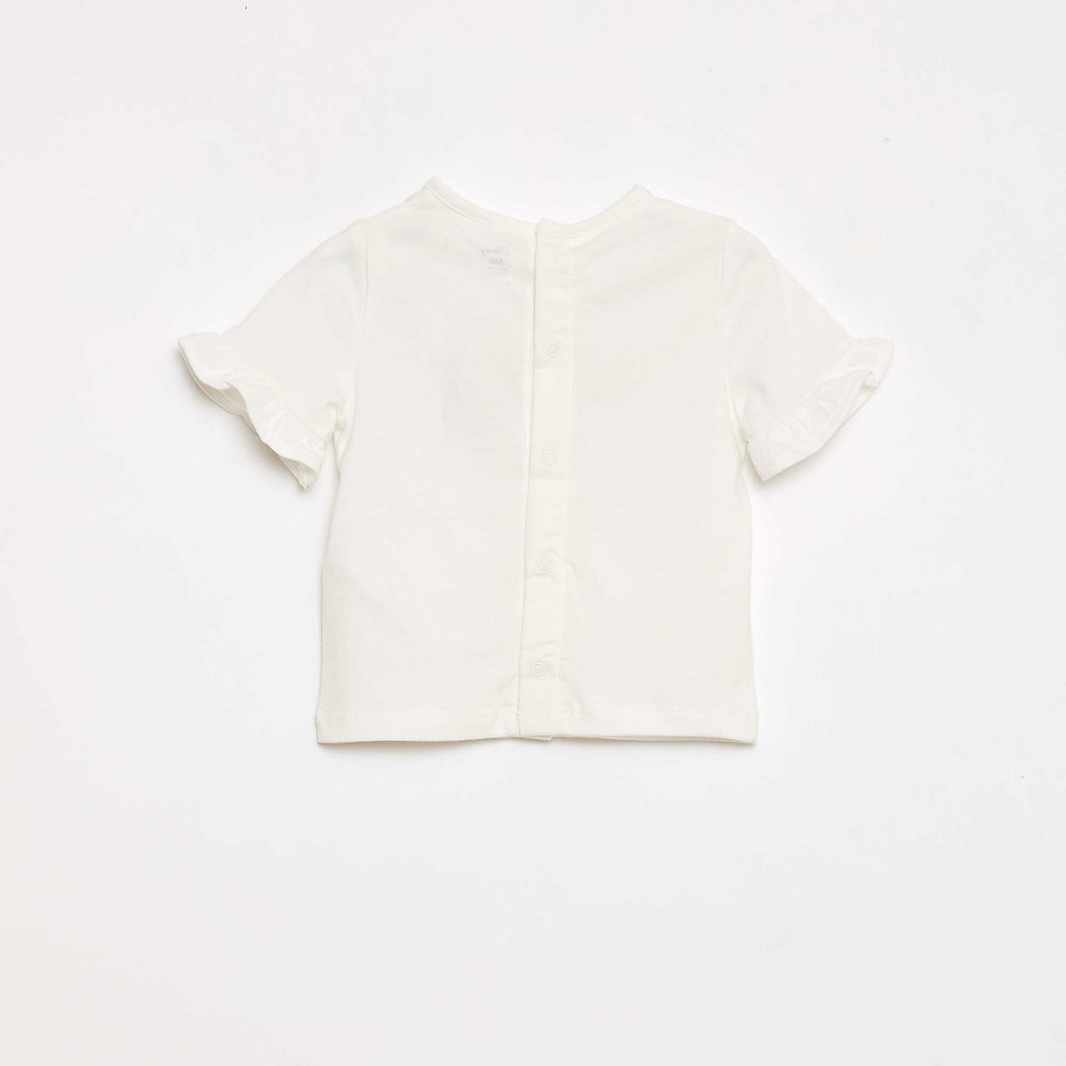 Camiseta 'Disney' de manga corta BLANCO
