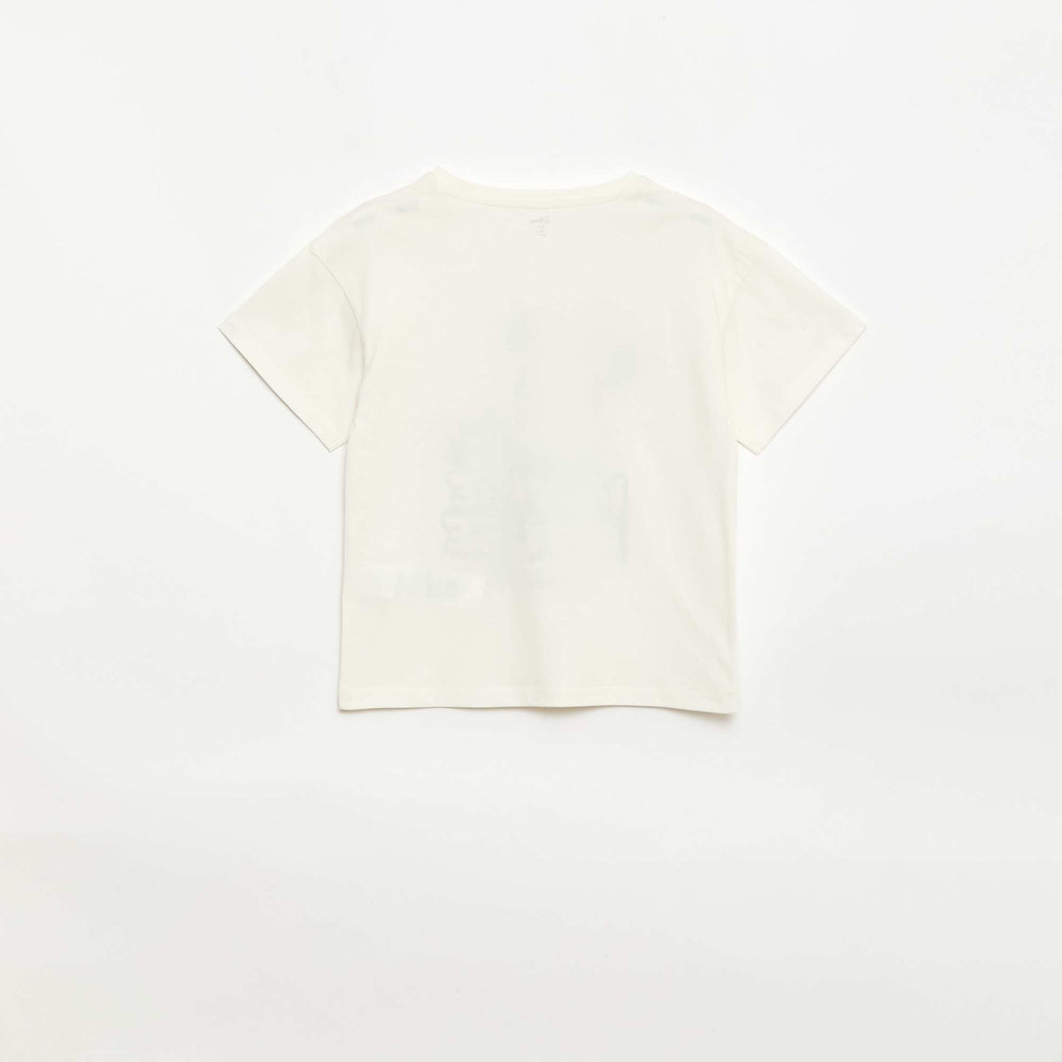 Camiseta 'Disney' 'Minnie' en algodón liso BLANCO
