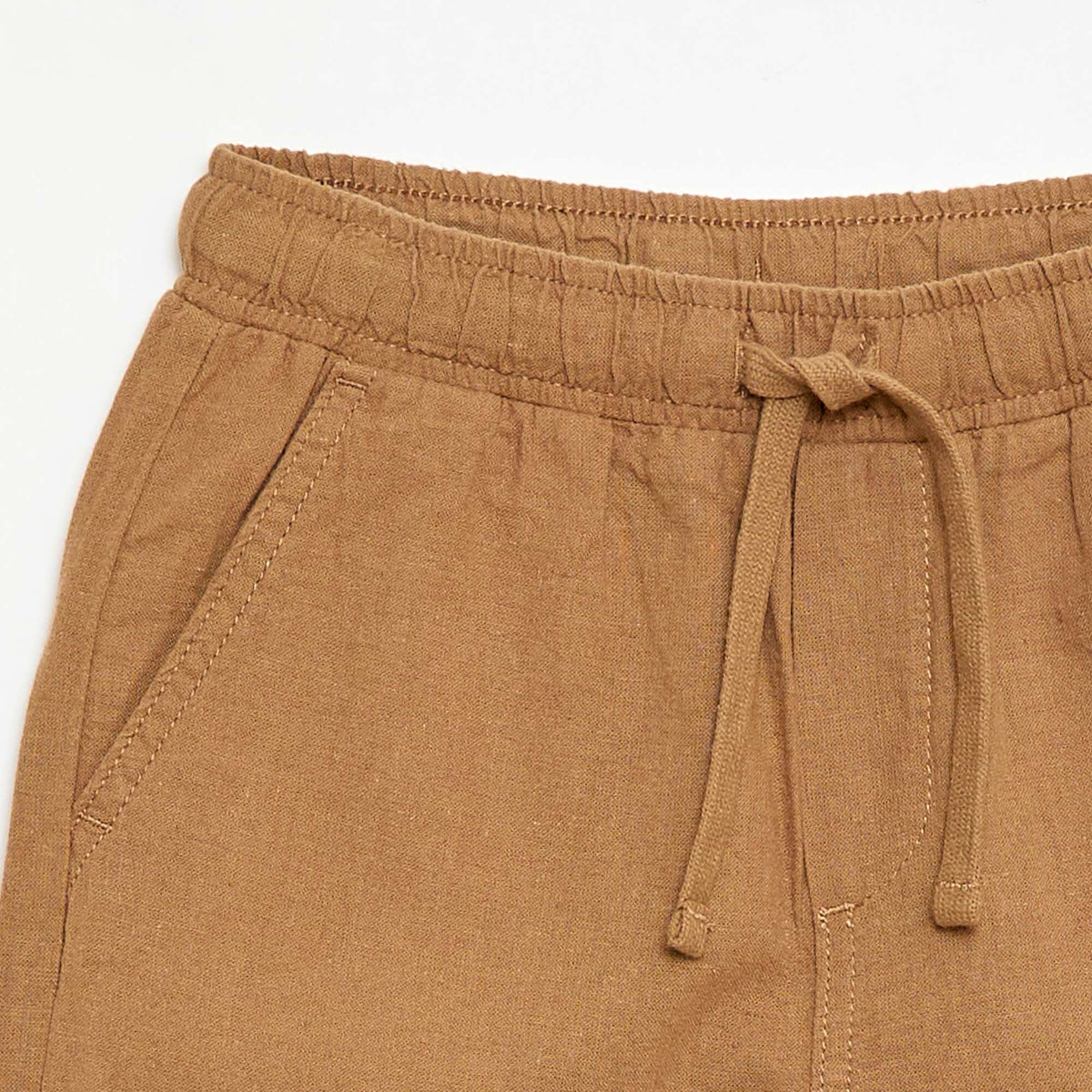 Chándal de lino mezclado BEIGE