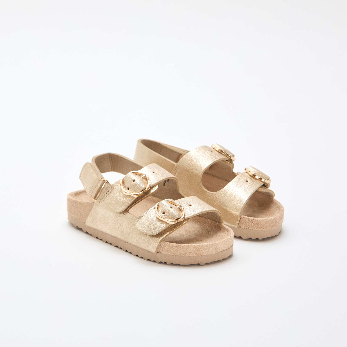 Sandalias de doble tira AMARILLO