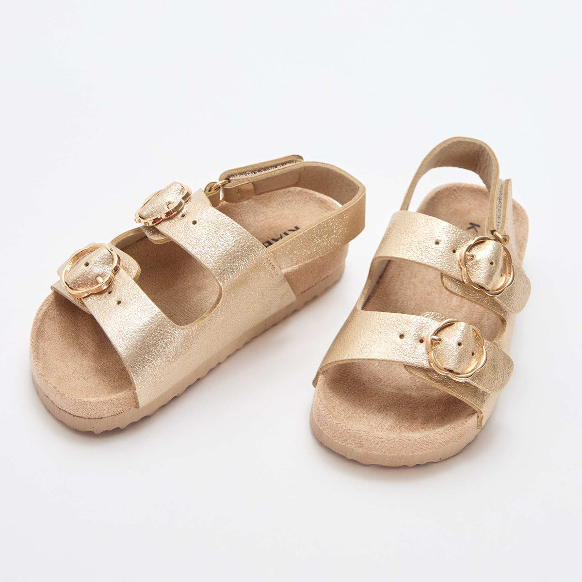 Sandalias de doble tira AMARILLO