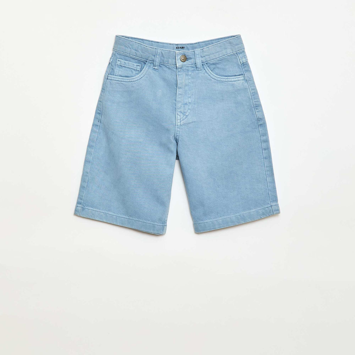 Bermuda de sarga 5 bolsillos AZUL