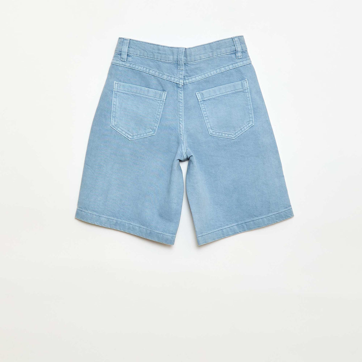 Bermuda de sarga 5 bolsillos AZUL