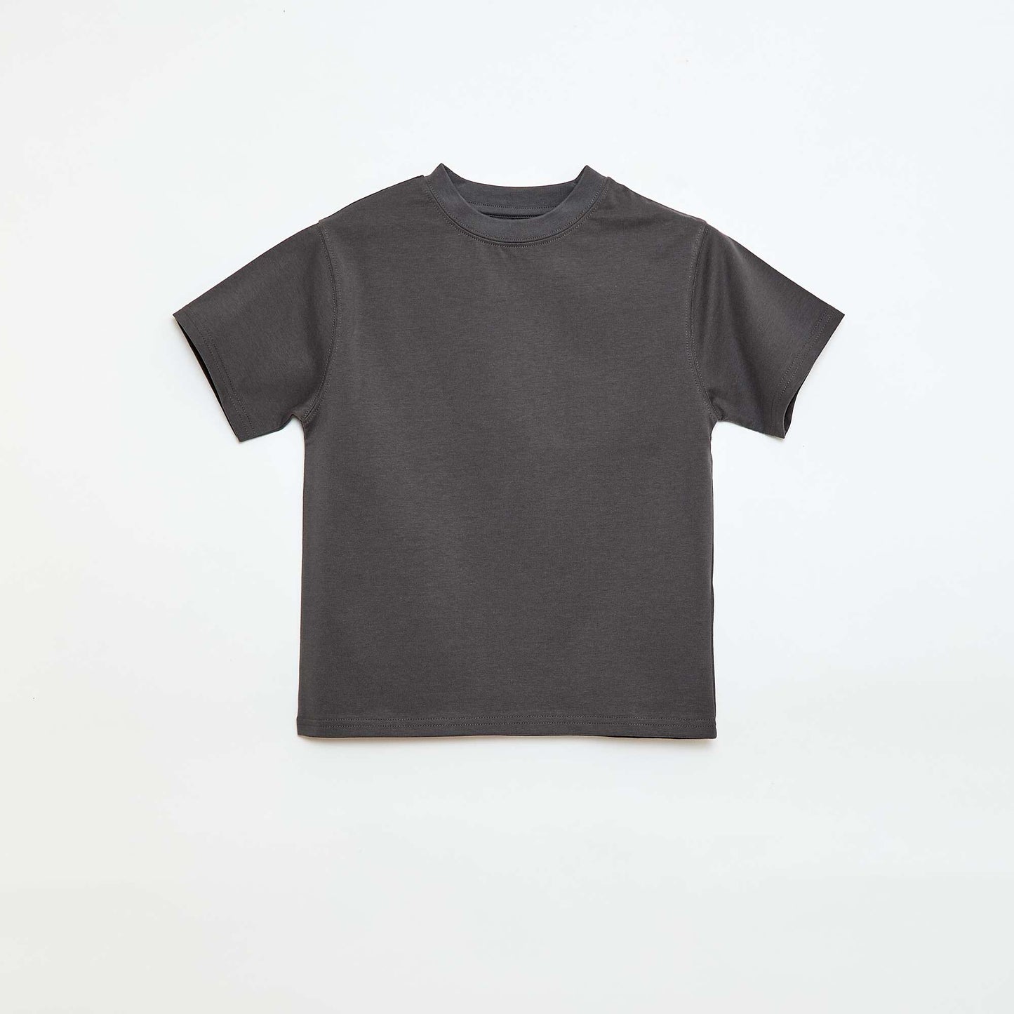 Camiseta de algodón premium GRIS