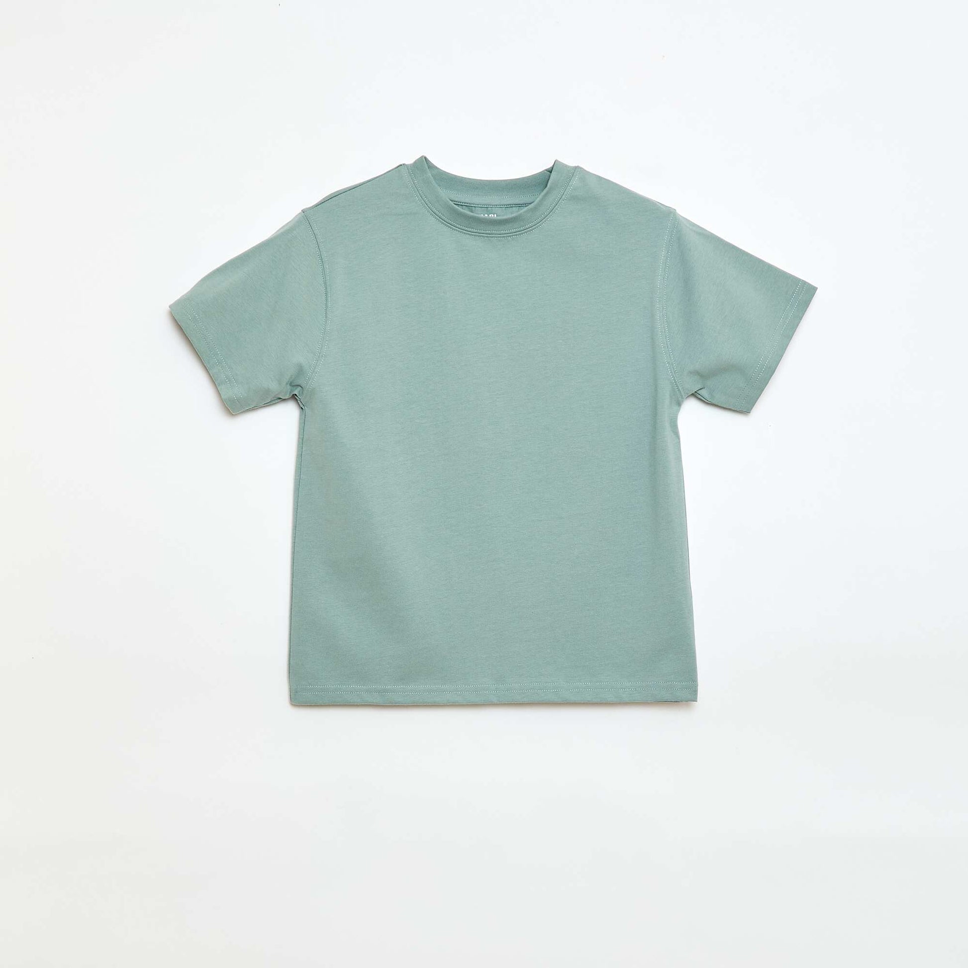 Camiseta de algodón premium AZUL