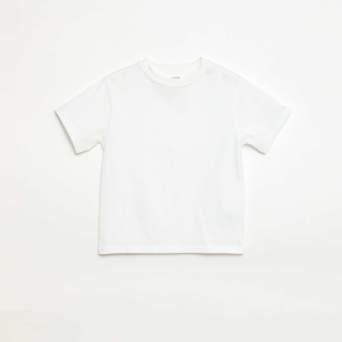 Camiseta de algodón premium BLANCO