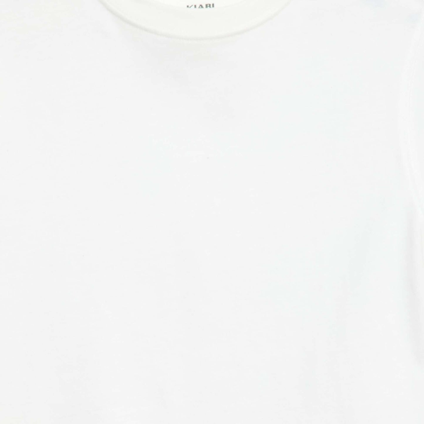Camiseta de algodón premium BLANCO