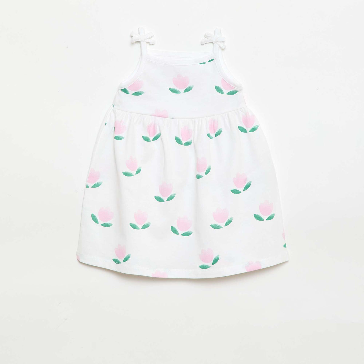 Pack de 2 vestidos de tirantes BLANCO