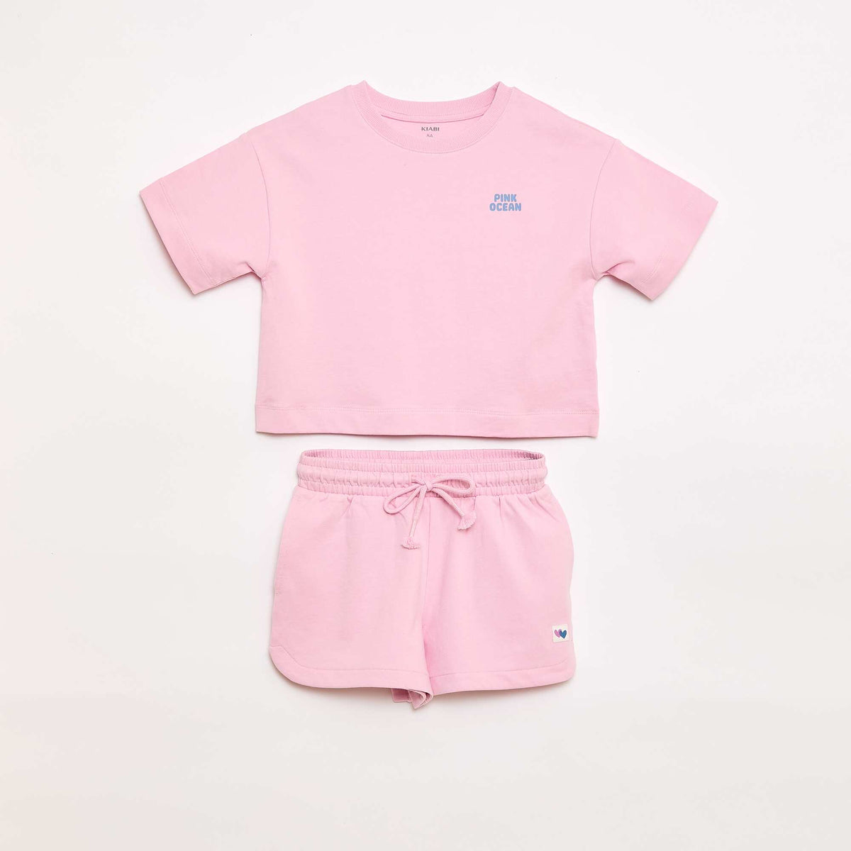 Conjunto Camiseta + Pantalón Corto - 2 piezas ROSA