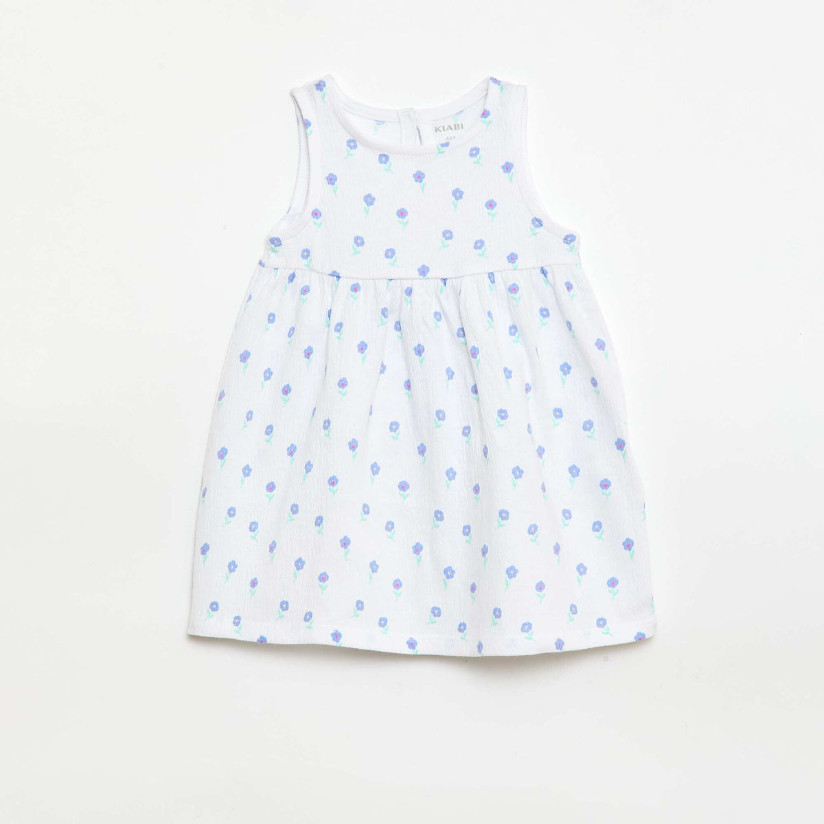 Pack de 2 vestidos con lazo de fantasía BLANCO