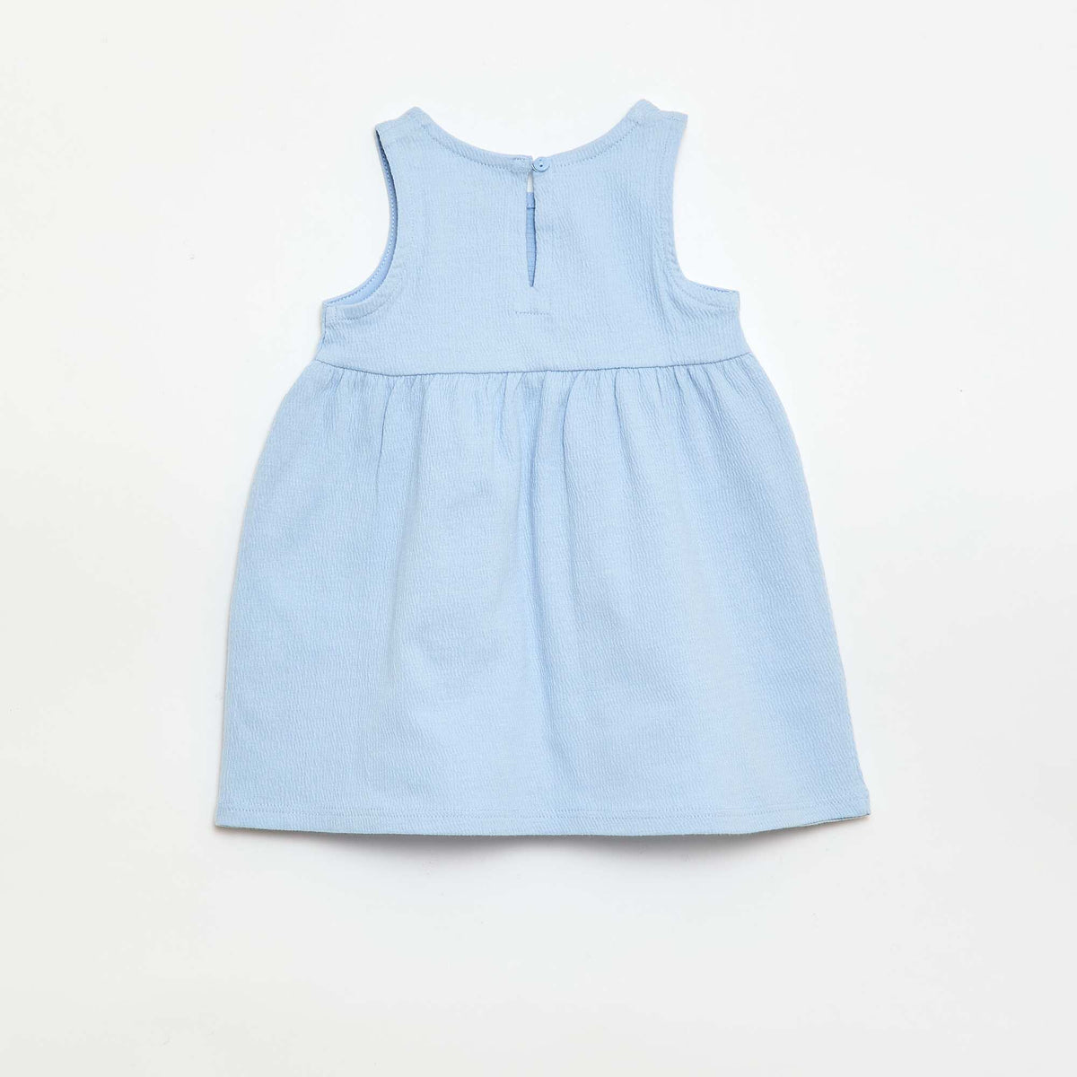 Pack de 2 vestidos con lazo de fantasía BLANCO