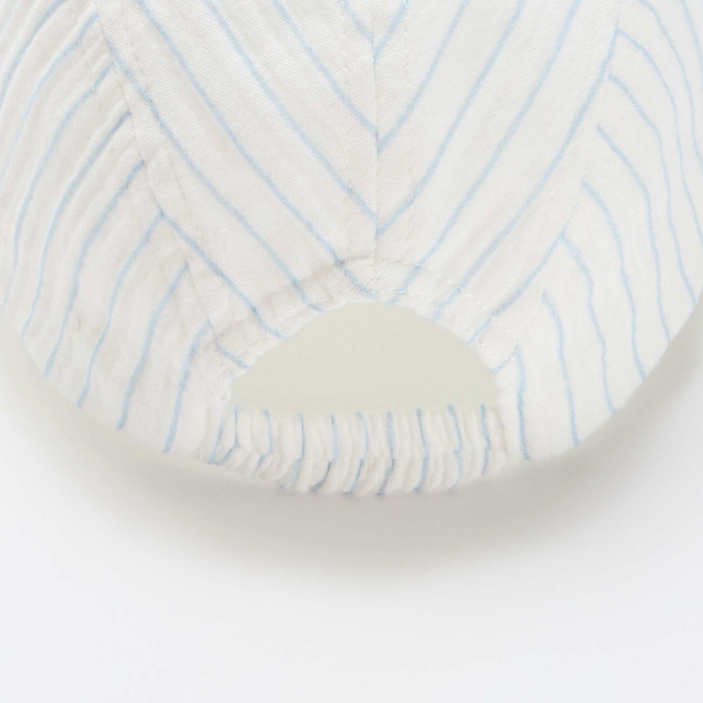 Gorra de gasa de algodón BLANCO