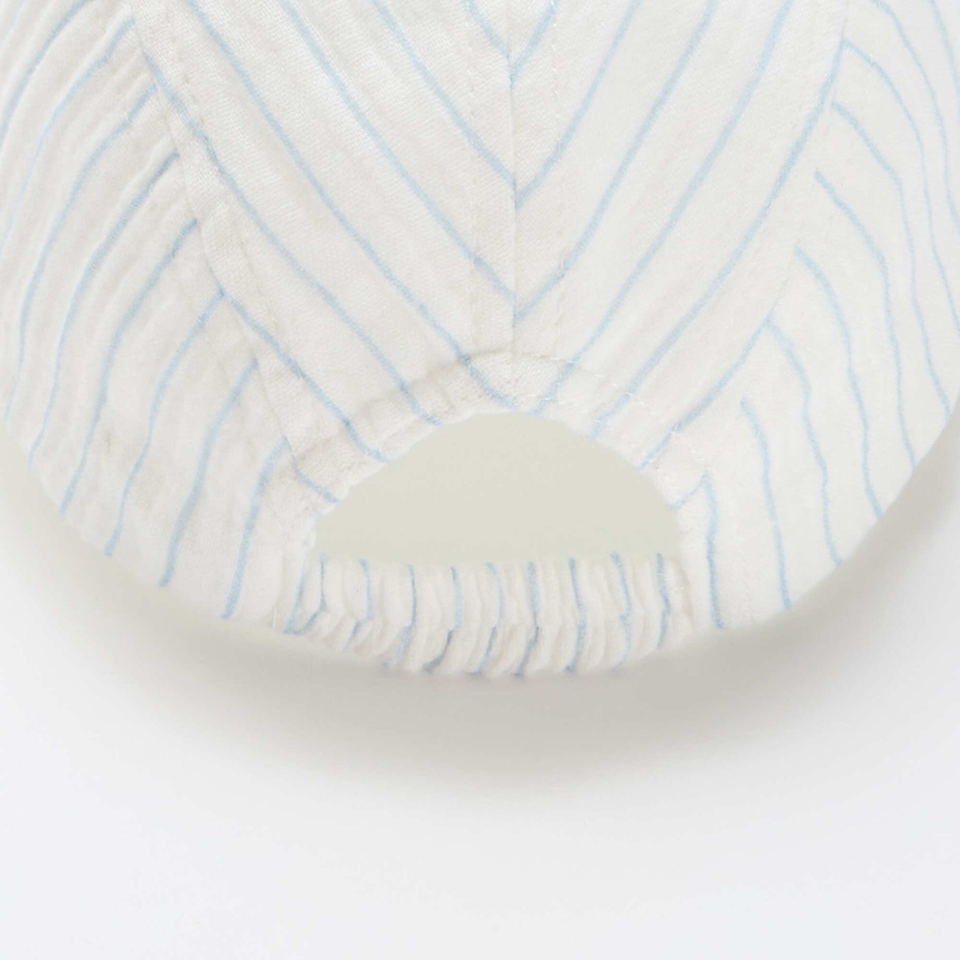 Gorra de gasa de algodón BLANCO