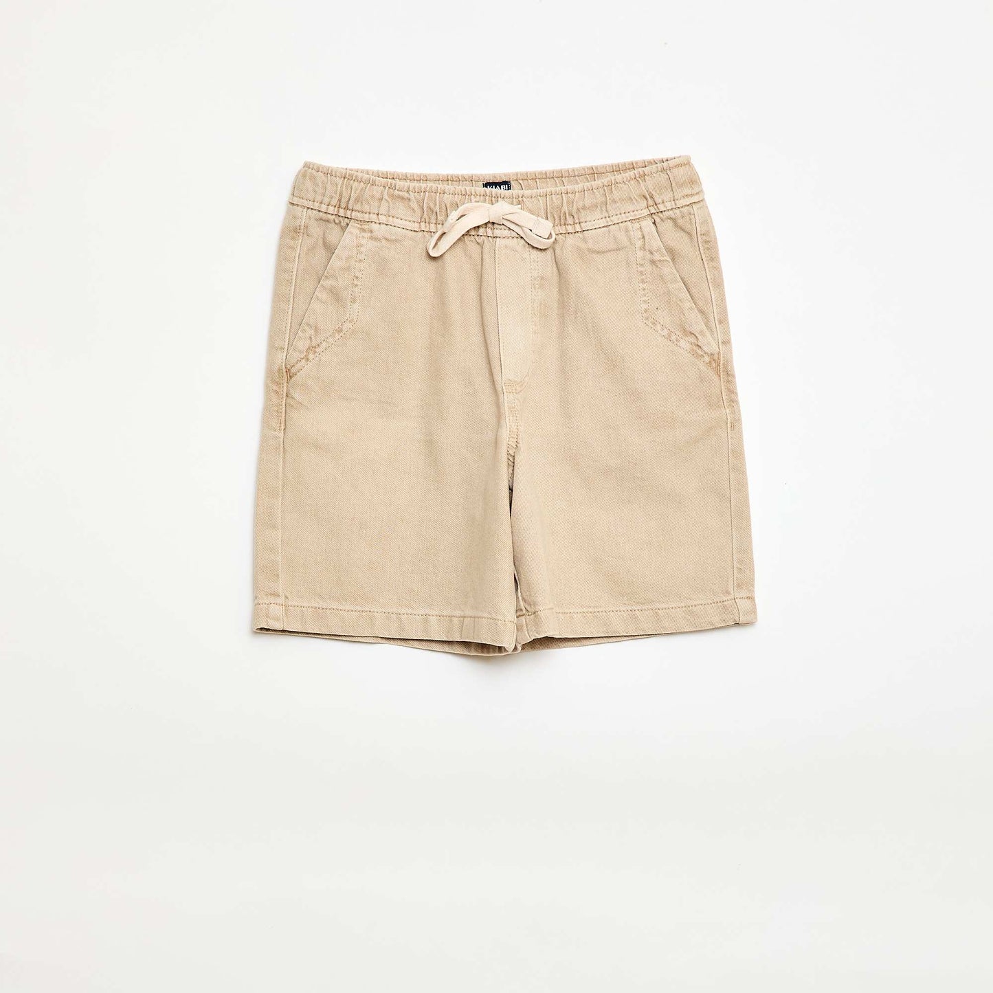 Bermuda de sarga BEIGE