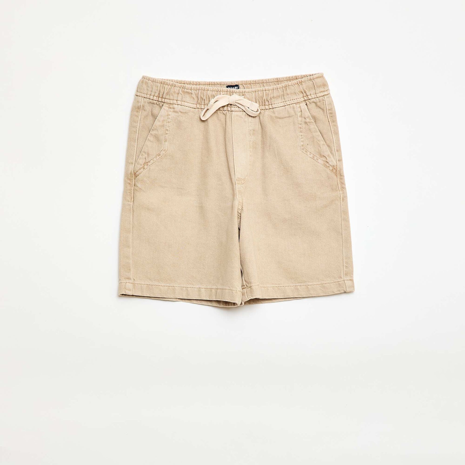 Bermuda de sarga BEIGE