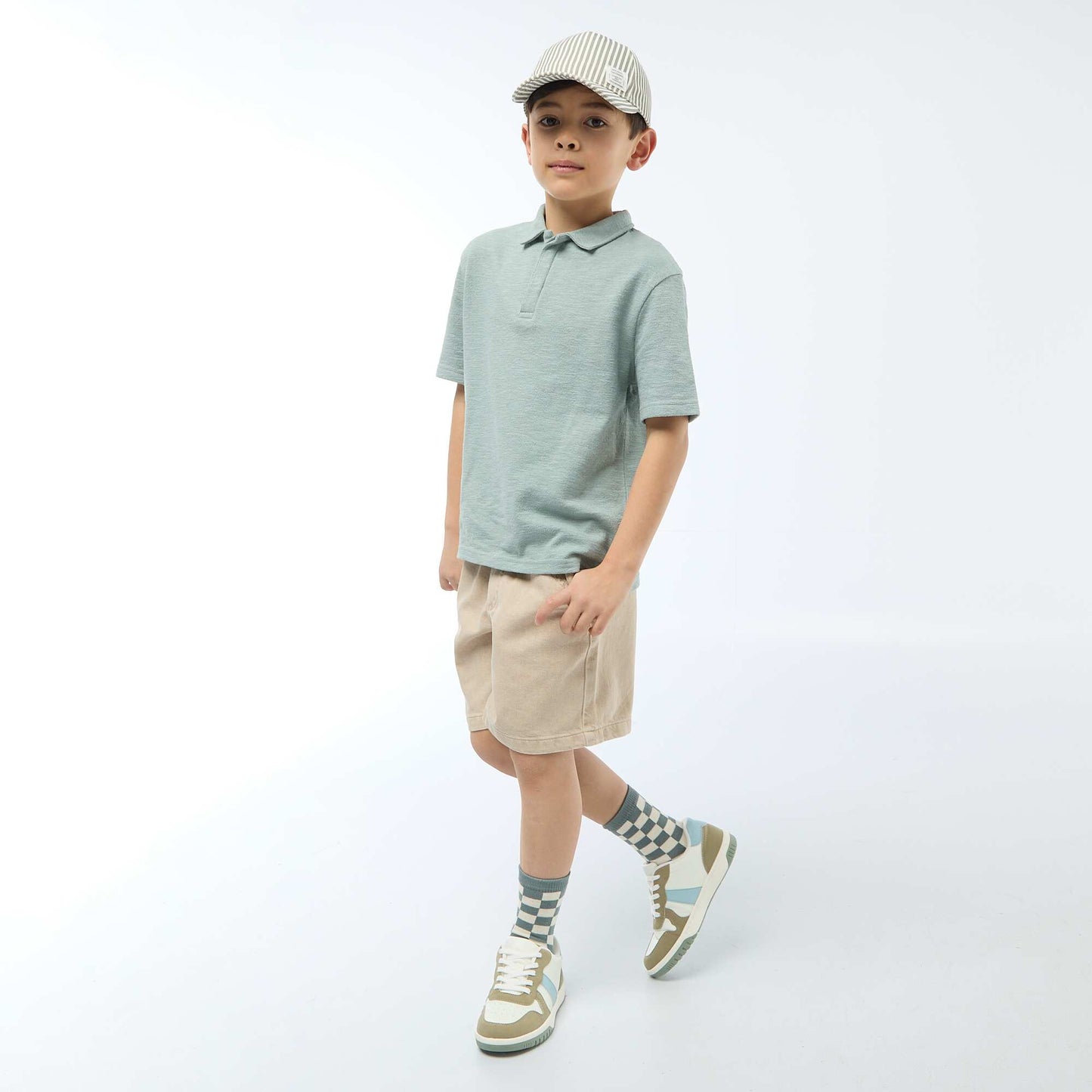 Bermuda de sarga BEIGE