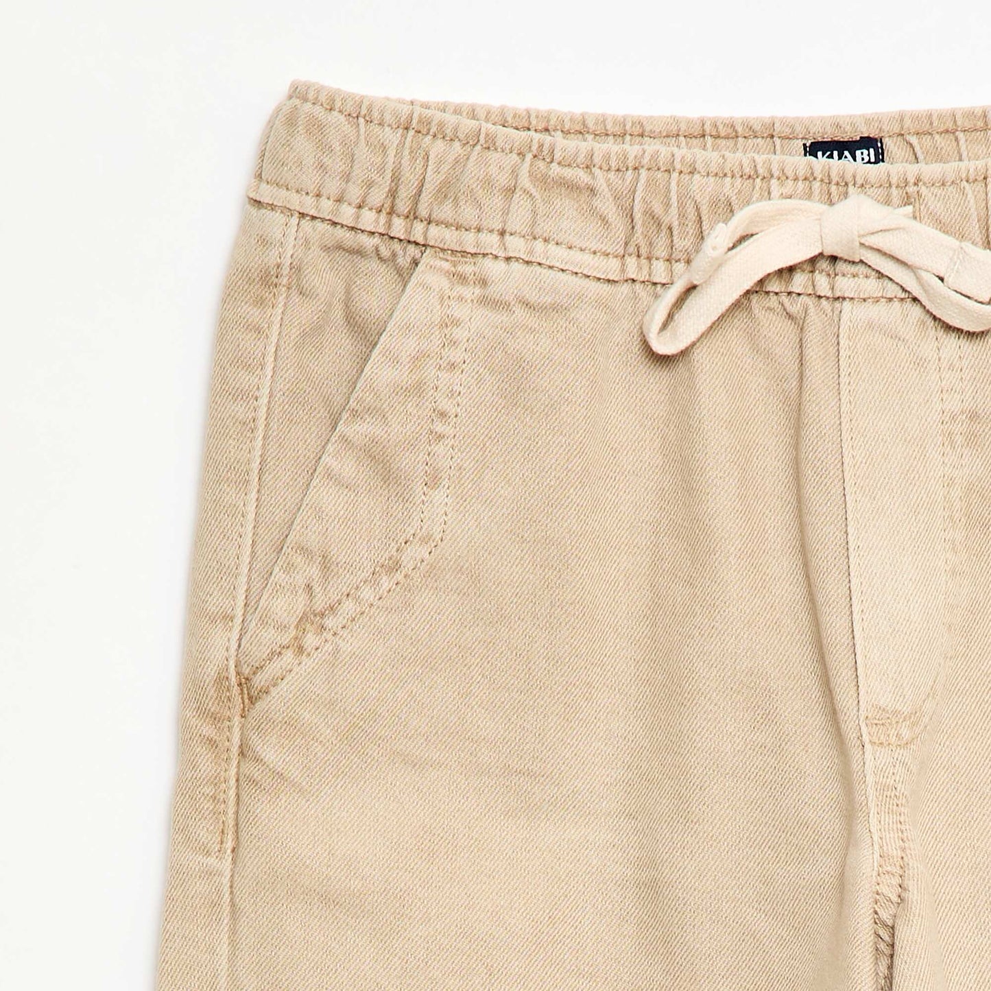 Bermuda de sarga BEIGE