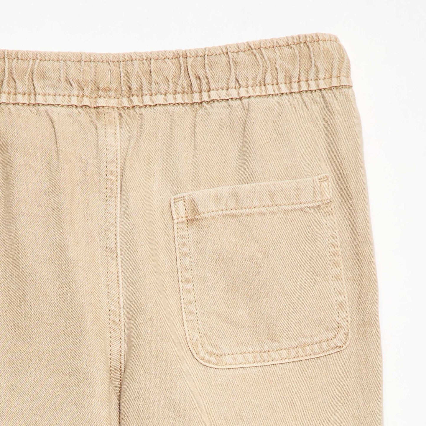 Bermuda de sarga BEIGE