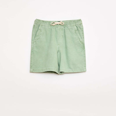 Bermuda de sarga VERDE
