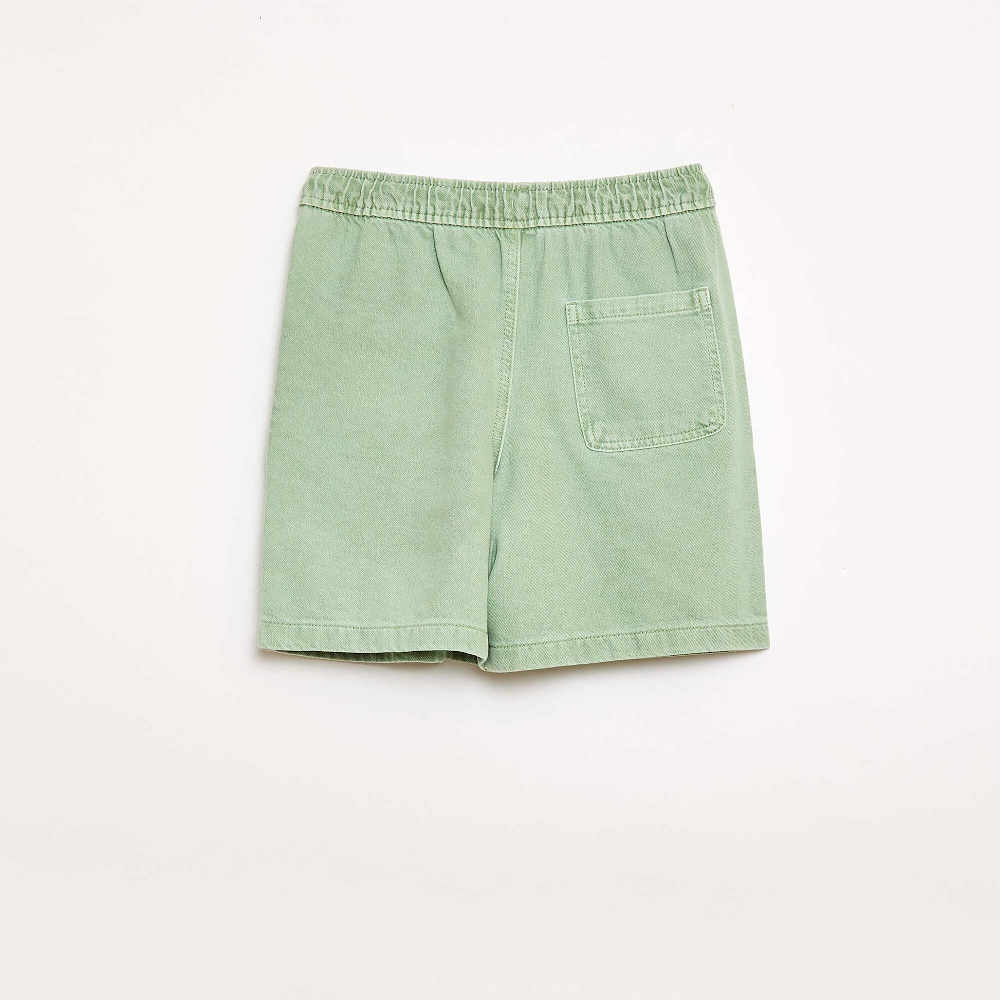Bermuda de sarga VERDE