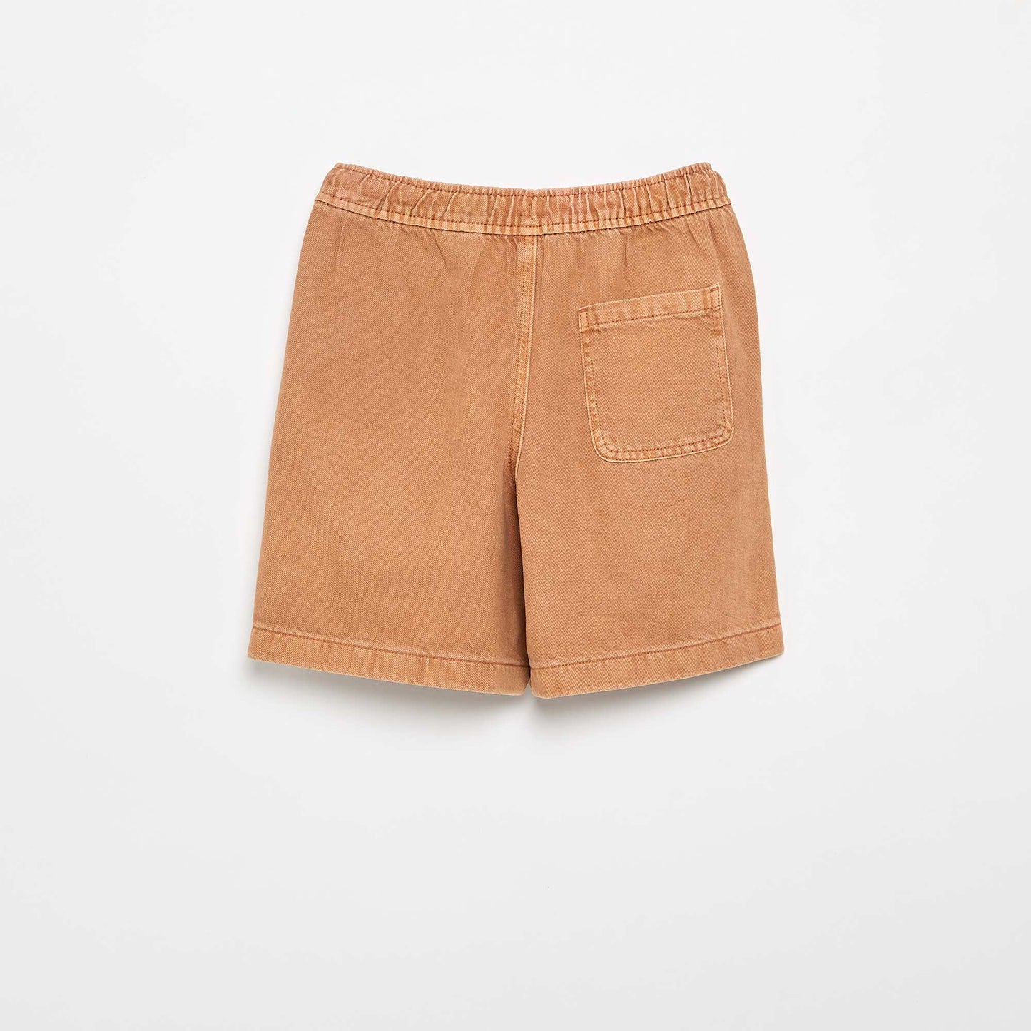 Bermuda de sarga MARRON