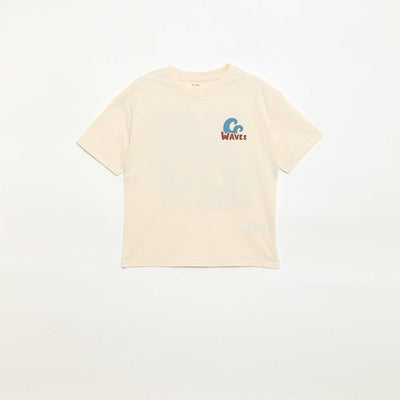 Camiseta oversize estampada CRUDO