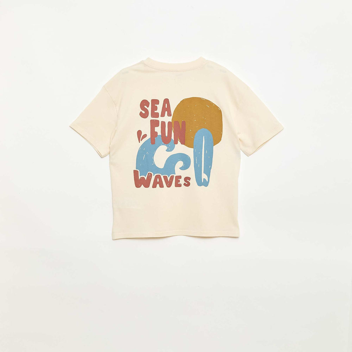 Camiseta oversize estampada CRUDO