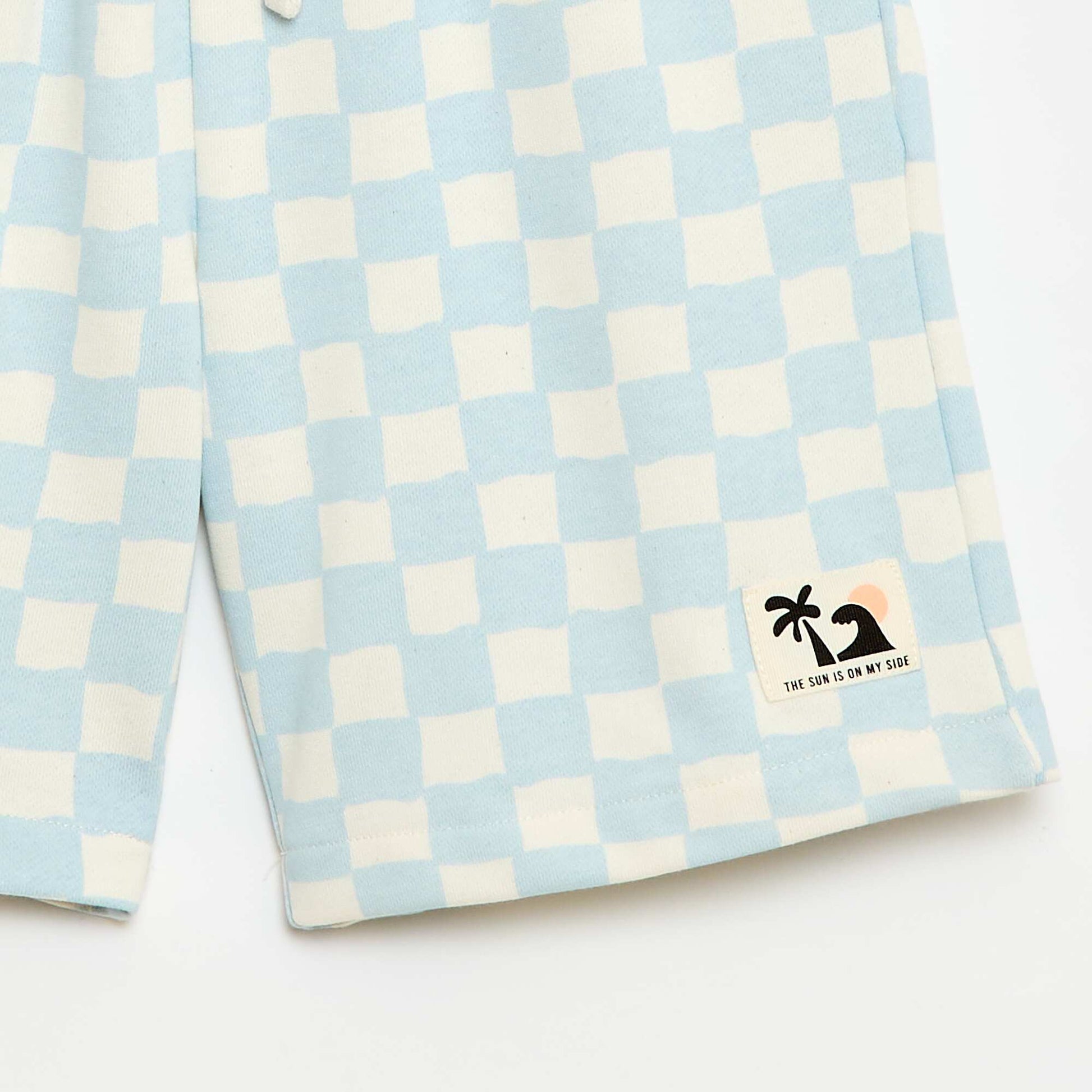 Conjunto camiseta + pantalón corto - 2 piezas AZUL