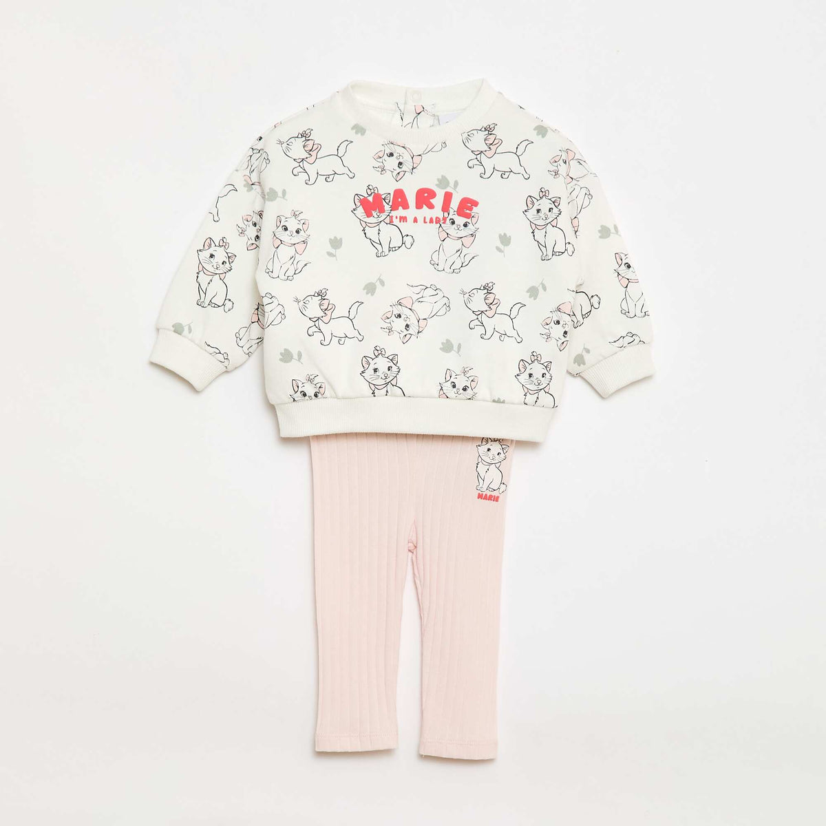 Conjunto Buzo + leggings 'Disney' BLANCO