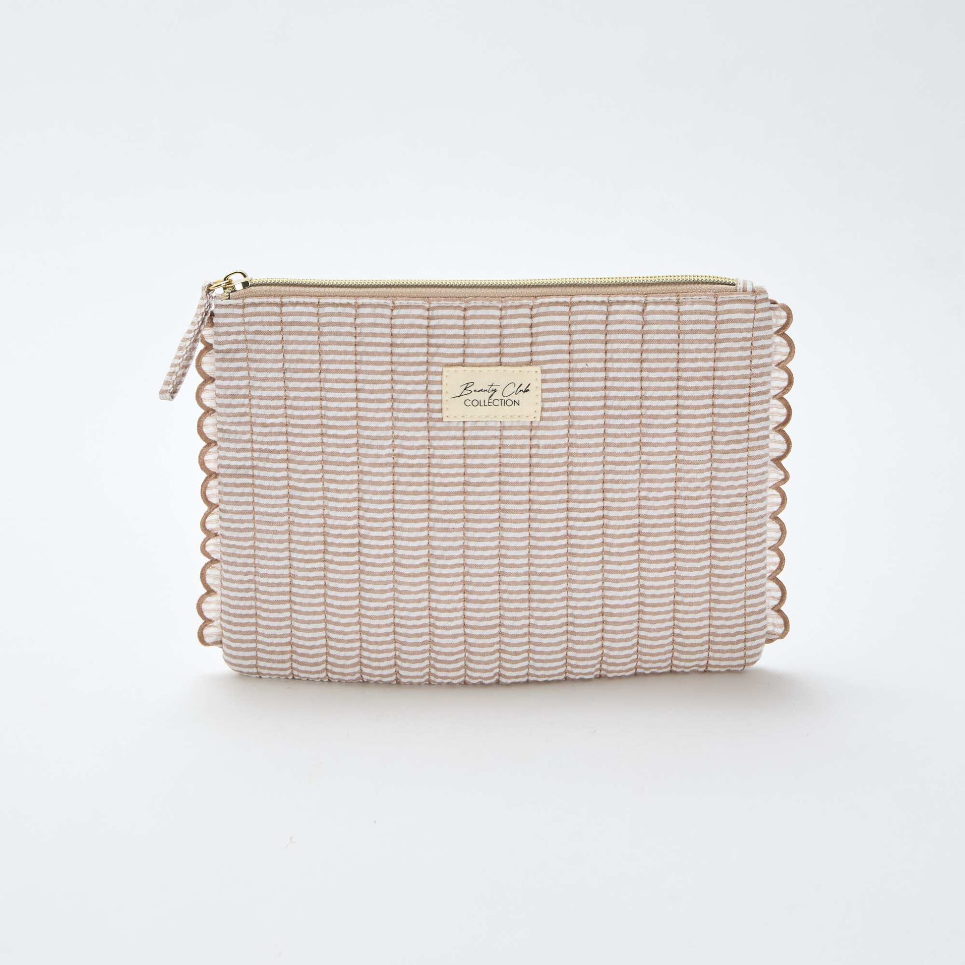 Neceser acolchado MARRON
