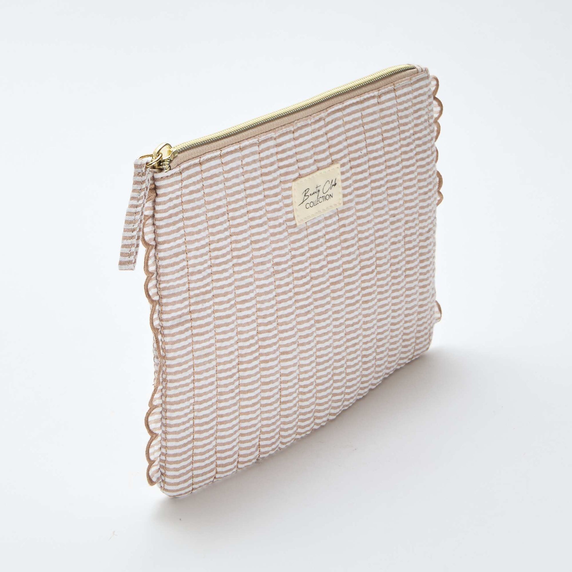Neceser acolchado MARRON