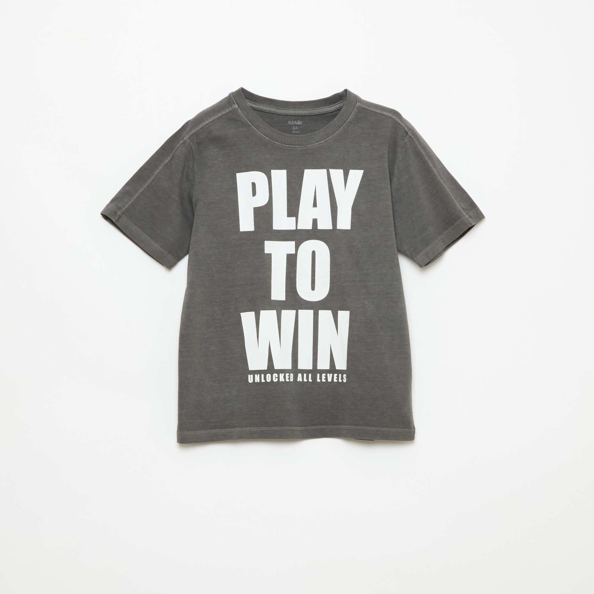 Camiseta estilo baloncesto GRIS