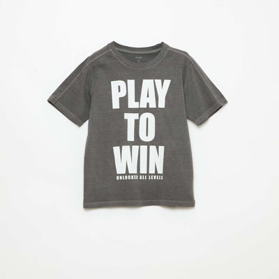 Camiseta estilo baloncesto GRIS