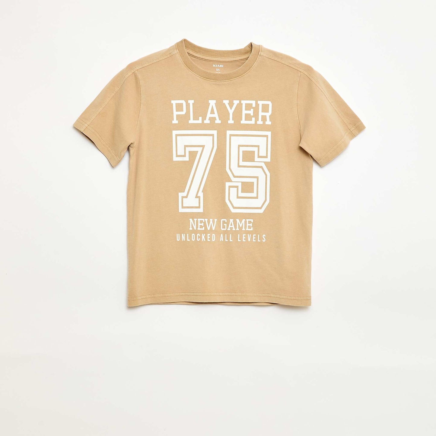 Camiseta estilo baloncesto BEIGE