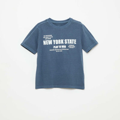 Camiseta estilo baloncesto AZUL