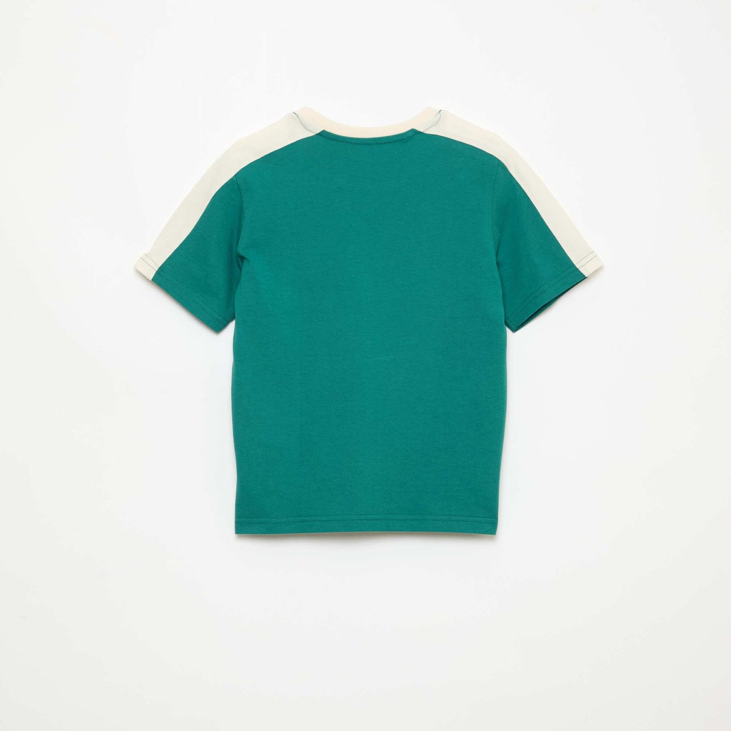 Camiseta estampada con mensaje VERDE