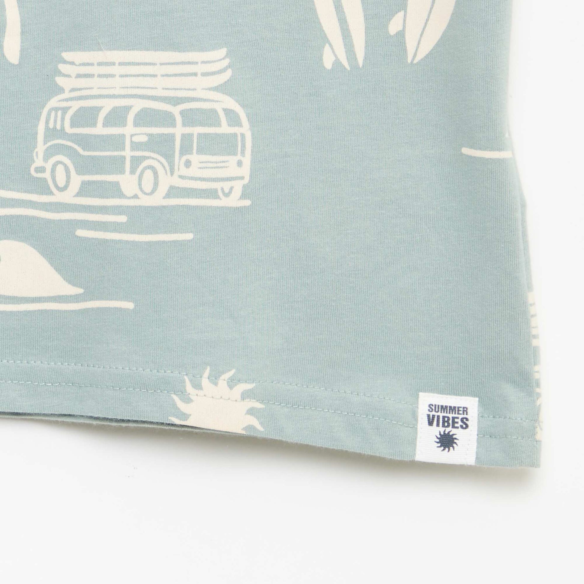 pack de 2 camisetas AZUL