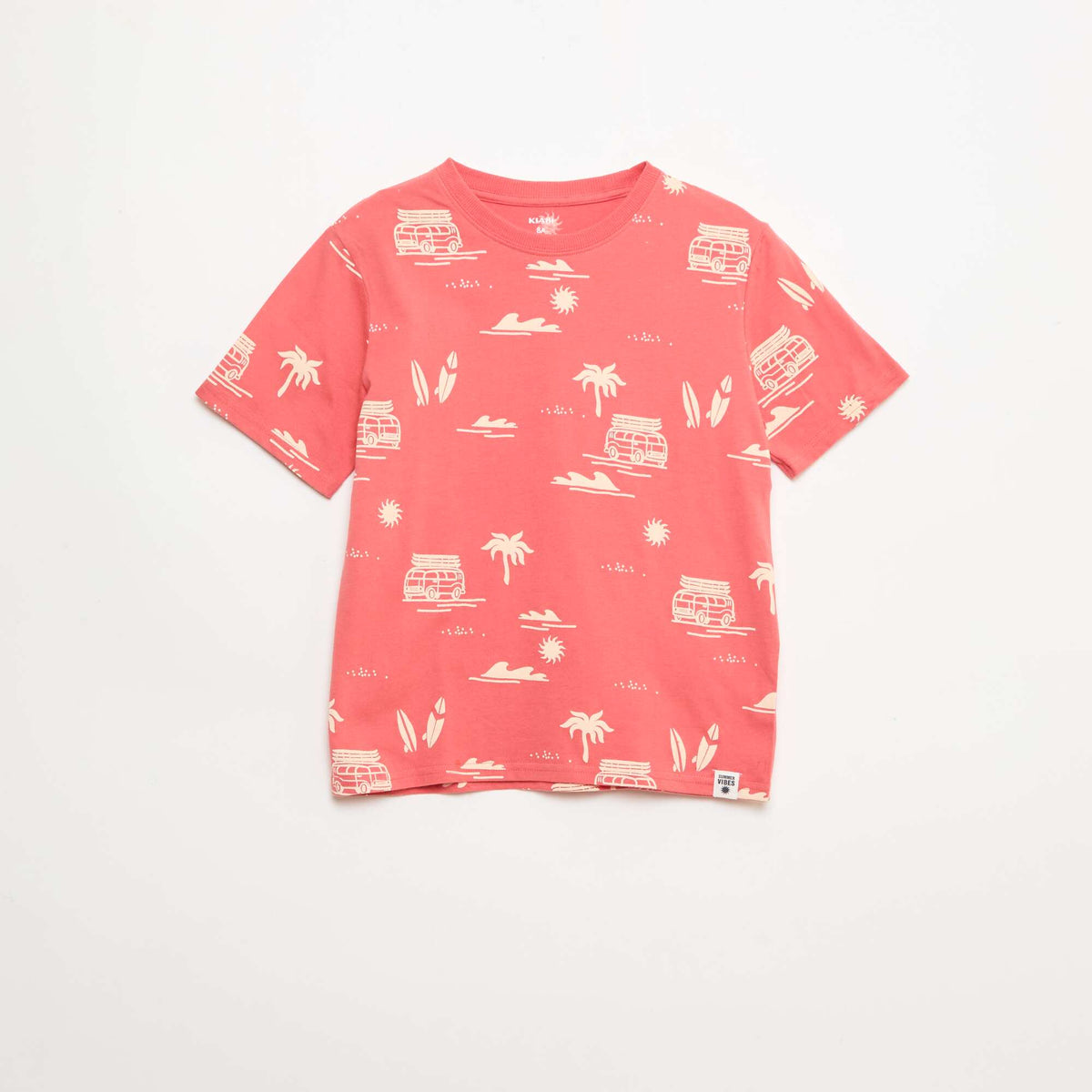 pack de 2 camisetas ROJO