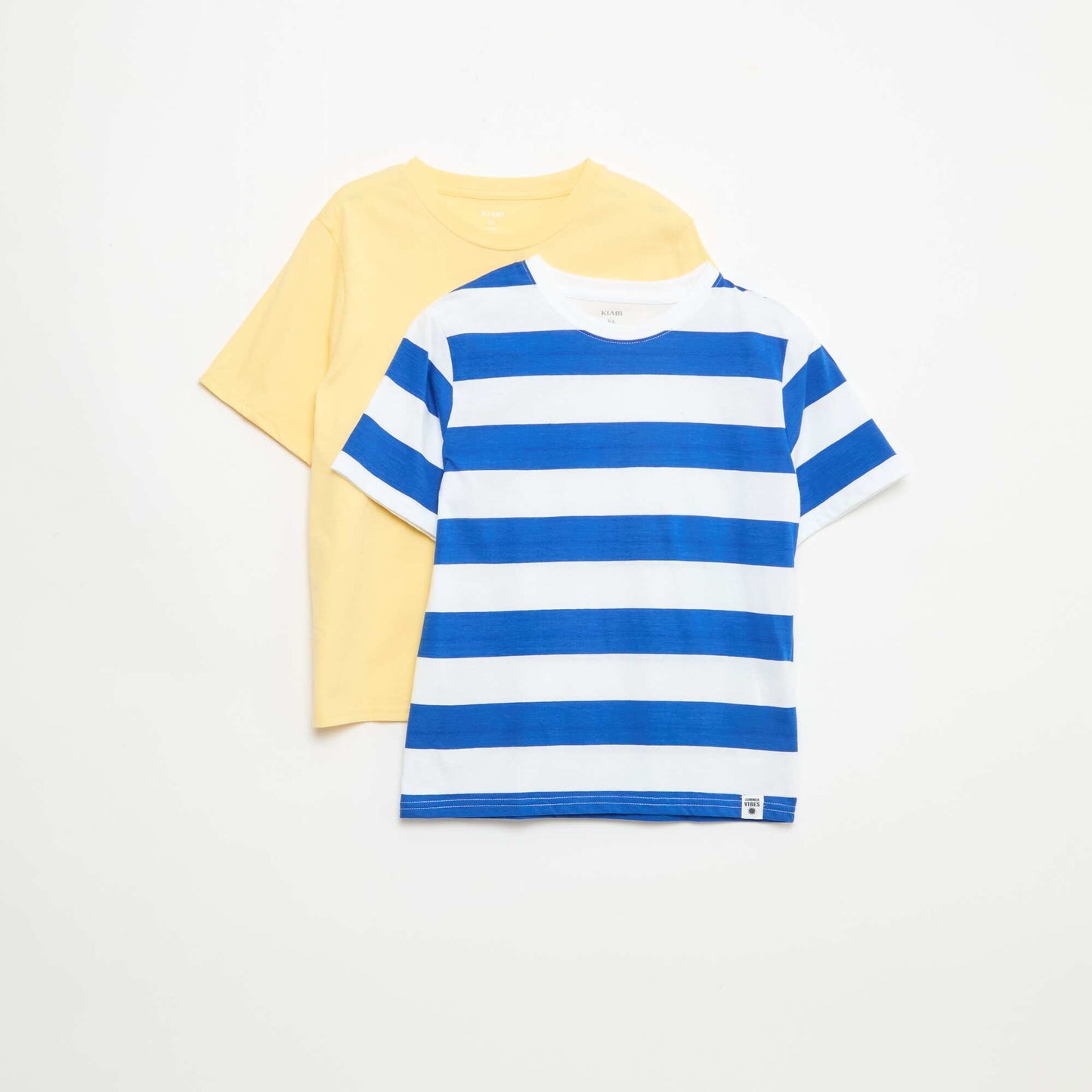 pack de 2 camisetas AZUL