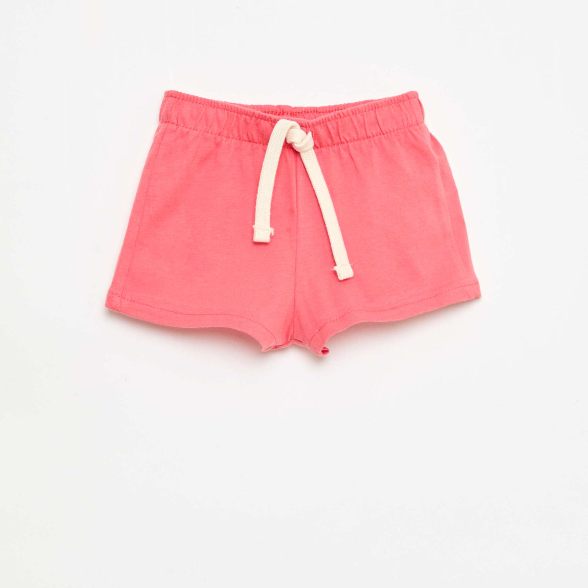 Pack de 2 pantalones cortos de punto BLANCO