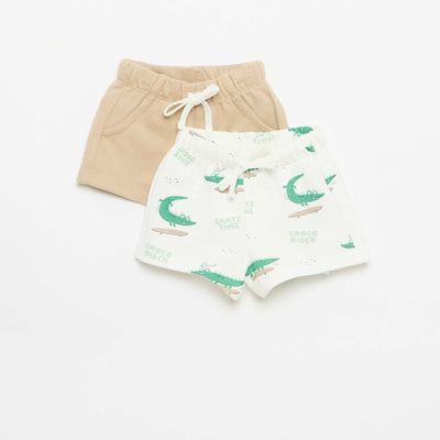 Pack de 2 pantalones cortos CAMEL