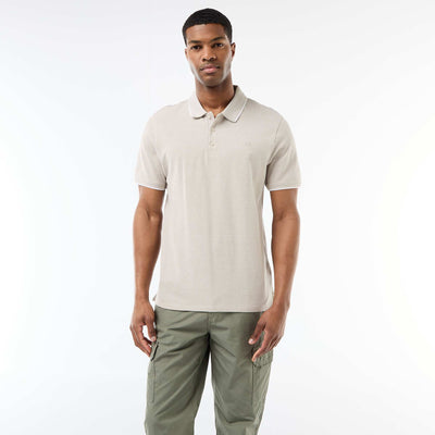 Remera con bordado en el pecho KAKI